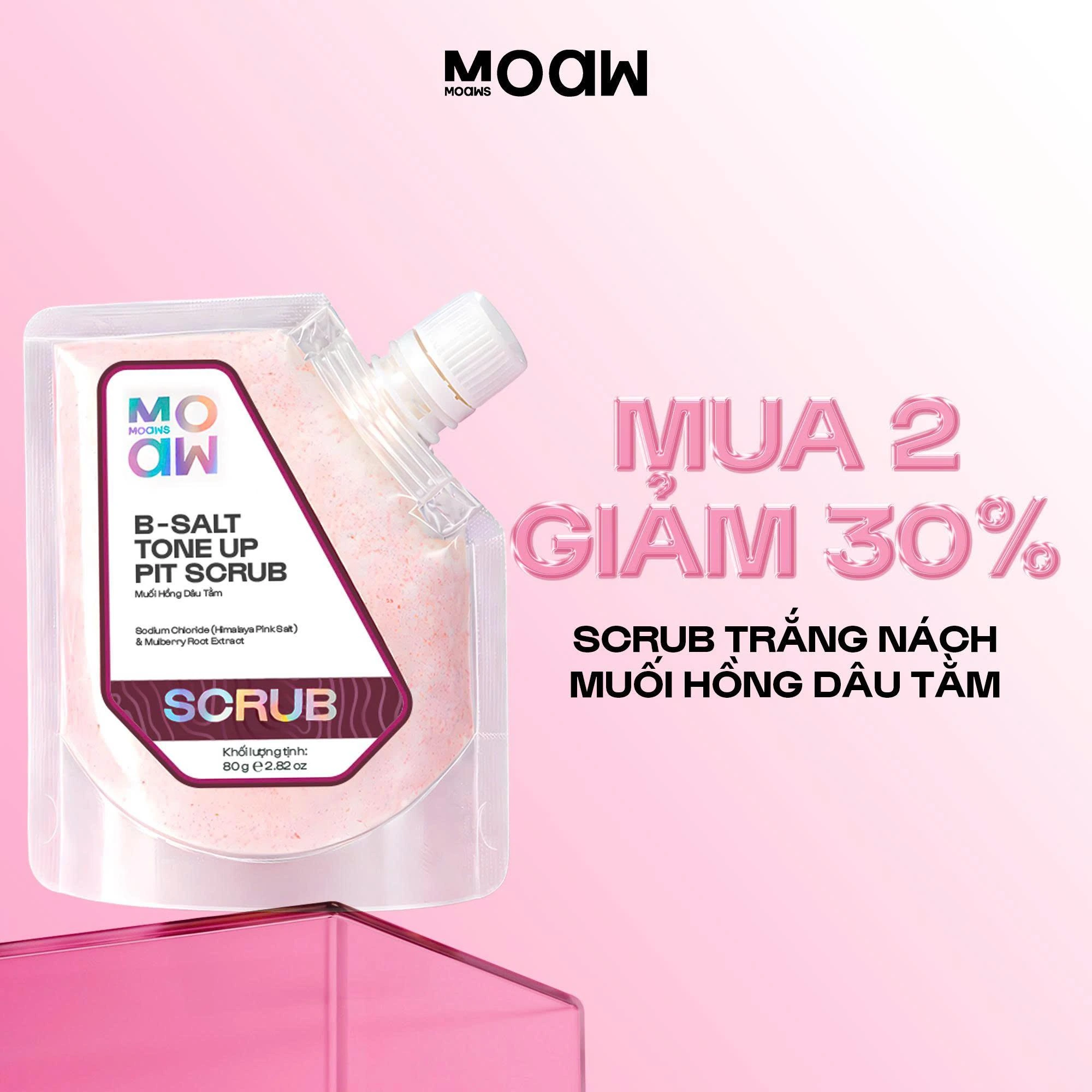 Tẩy Tế Bào Chết Muối Hồng Dâu Tằm